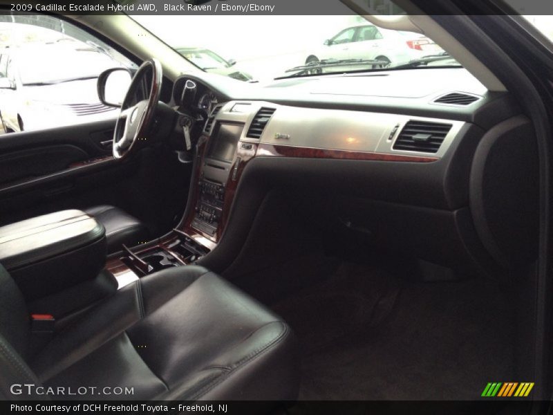 Black Raven / Ebony/Ebony 2009 Cadillac Escalade Hybrid AWD