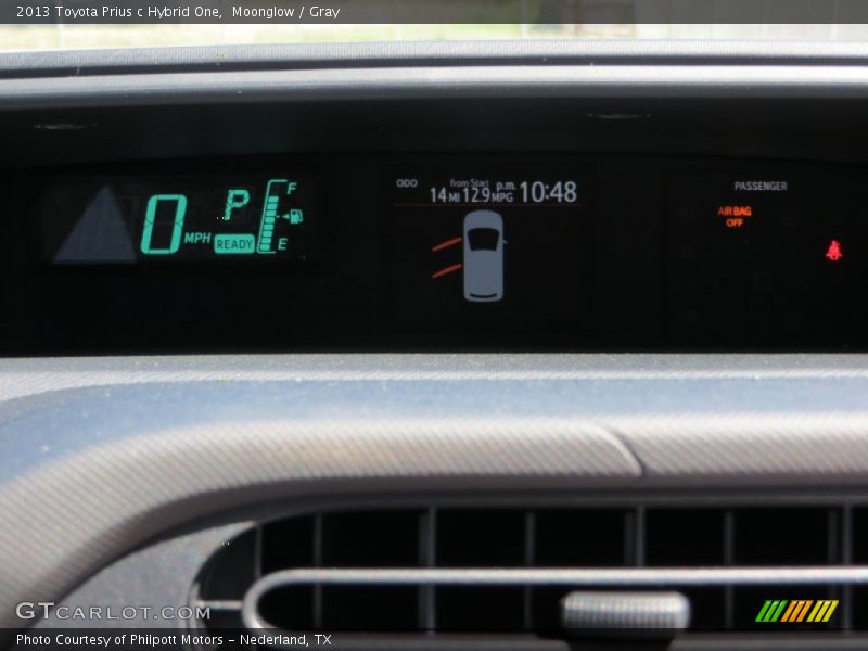Moonglow / Gray 2013 Toyota Prius c Hybrid One