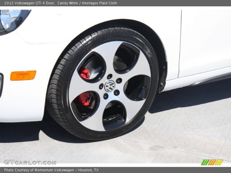 Candy White / Interlagos Plaid Cloth 2013 Volkswagen GTI 4 Door