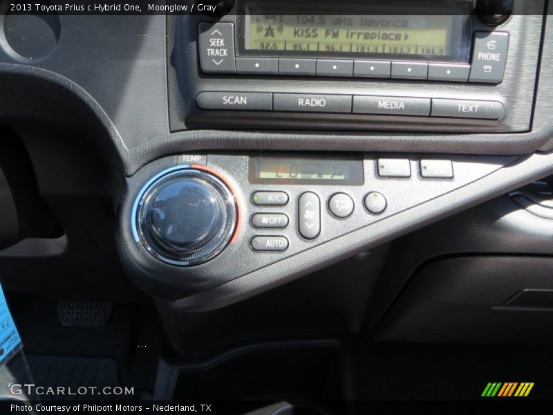 Moonglow / Gray 2013 Toyota Prius c Hybrid One