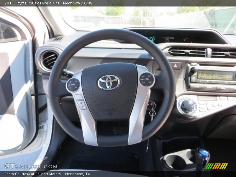 Moonglow / Gray 2013 Toyota Prius c Hybrid One
