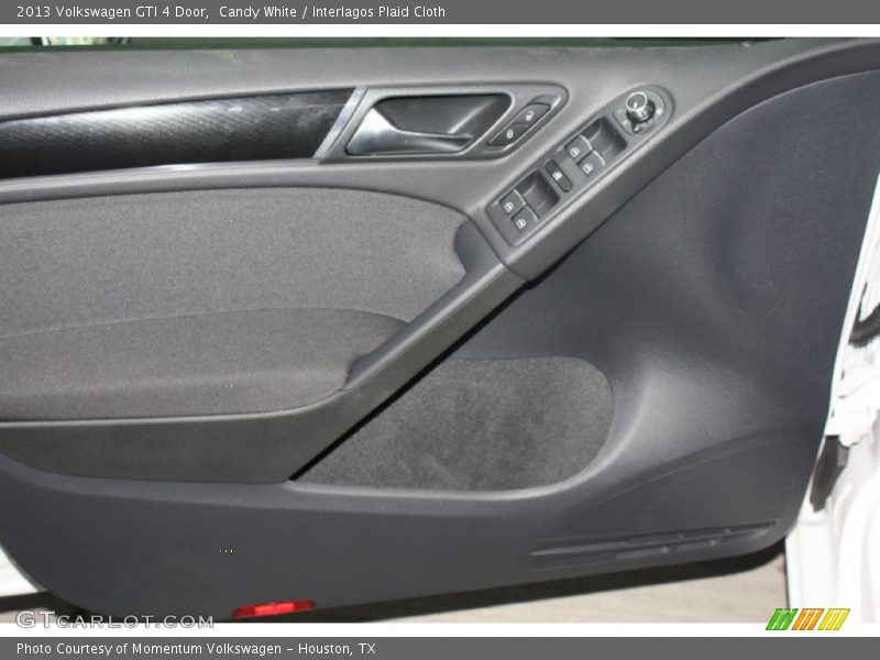 Candy White / Interlagos Plaid Cloth 2013 Volkswagen GTI 4 Door