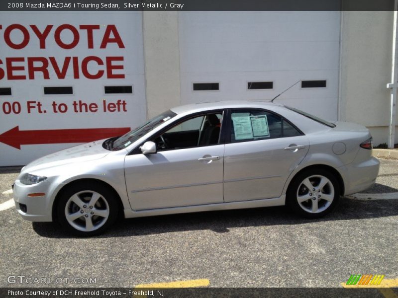 Silver Metallic / Gray 2008 Mazda MAZDA6 i Touring Sedan