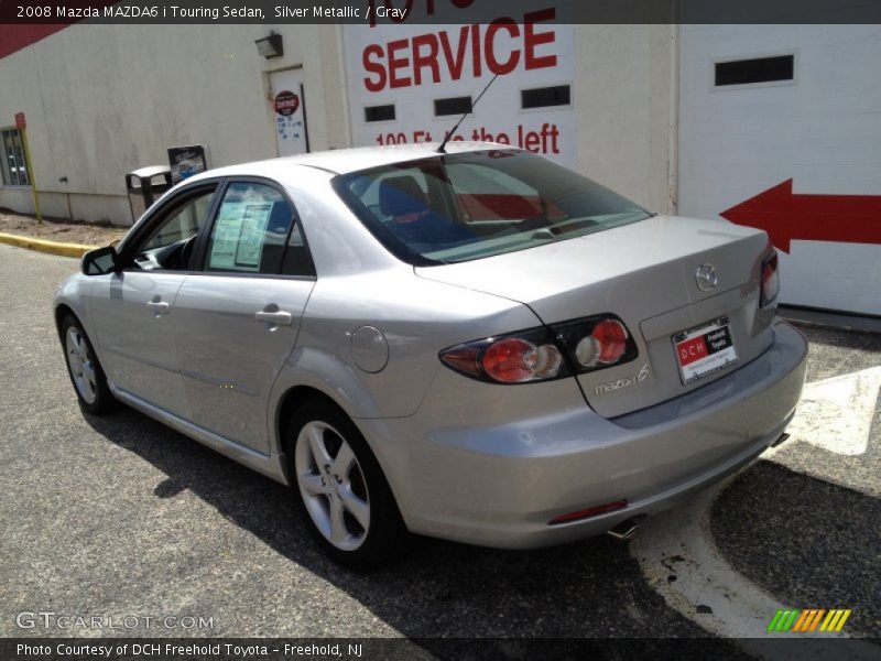 Silver Metallic / Gray 2008 Mazda MAZDA6 i Touring Sedan