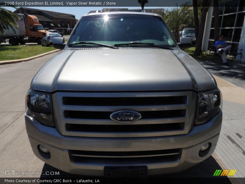 Vapor Silver Metallic / Stone 2008 Ford Expedition EL Limited