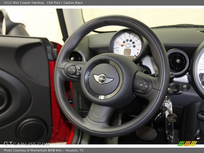 Chili Red / Carbon Black 2012 Mini Cooper Hardtop