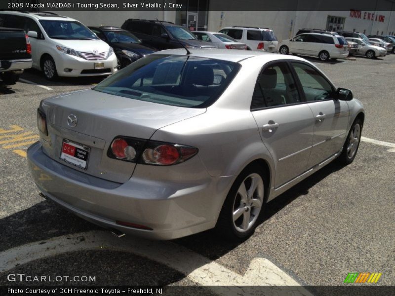 Silver Metallic / Gray 2008 Mazda MAZDA6 i Touring Sedan