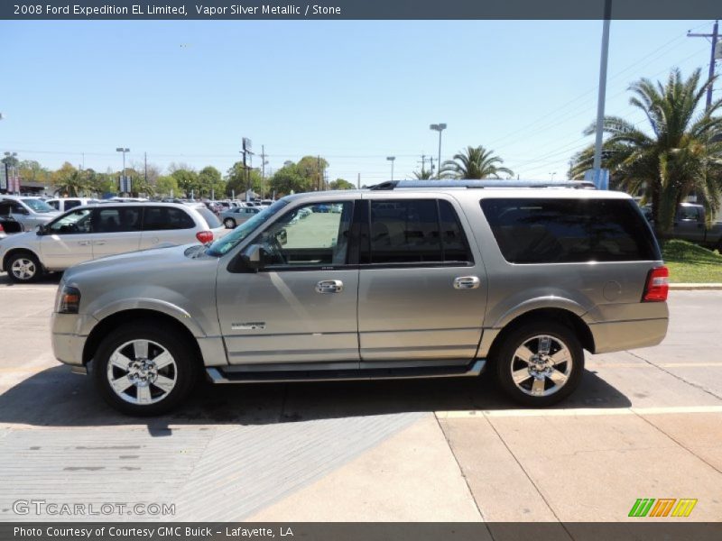 Vapor Silver Metallic / Stone 2008 Ford Expedition EL Limited