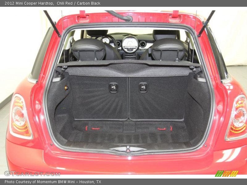 Chili Red / Carbon Black 2012 Mini Cooper Hardtop