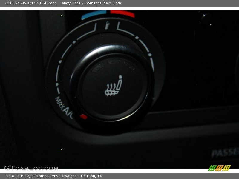 Candy White / Interlagos Plaid Cloth 2013 Volkswagen GTI 4 Door