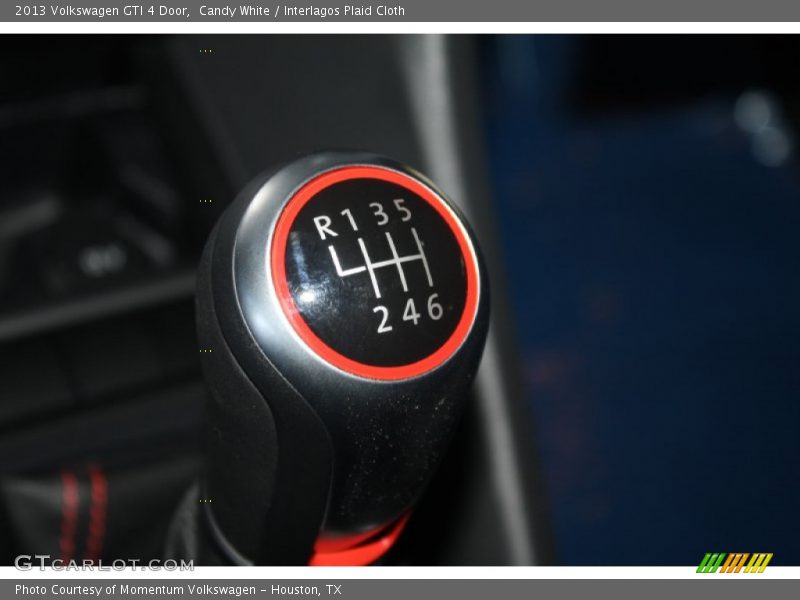 Candy White / Interlagos Plaid Cloth 2013 Volkswagen GTI 4 Door