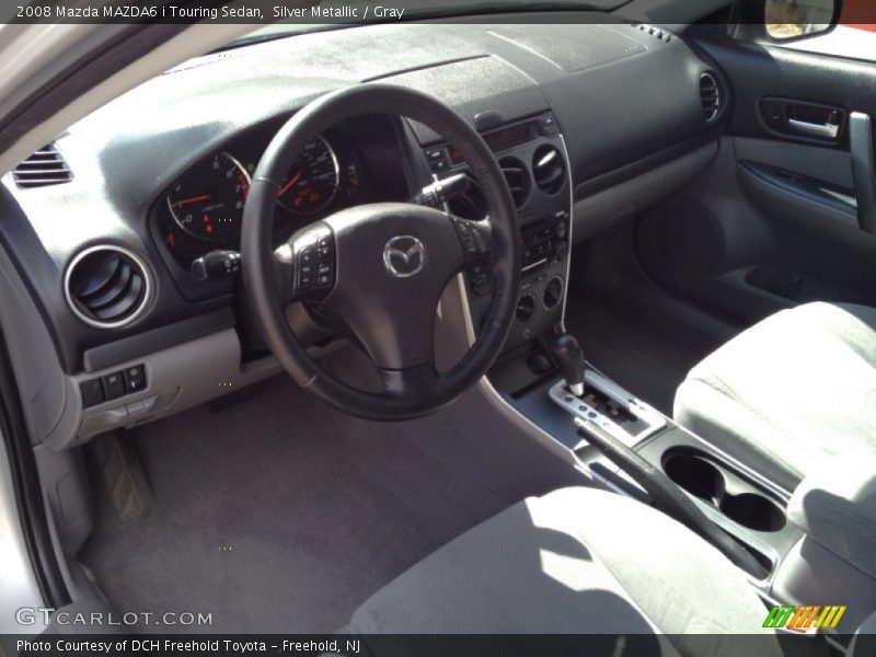 Silver Metallic / Gray 2008 Mazda MAZDA6 i Touring Sedan