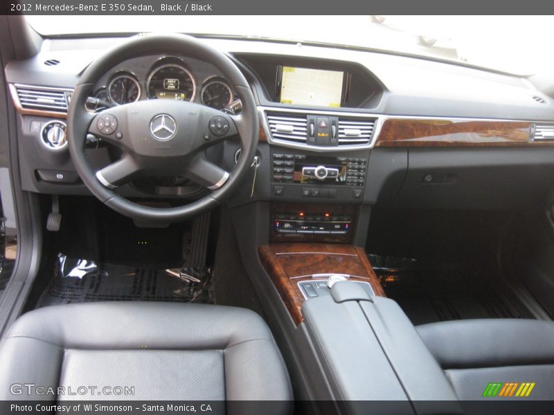 Black / Black 2012 Mercedes-Benz E 350 Sedan