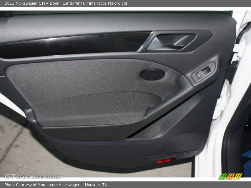 Candy White / Interlagos Plaid Cloth 2013 Volkswagen GTI 4 Door