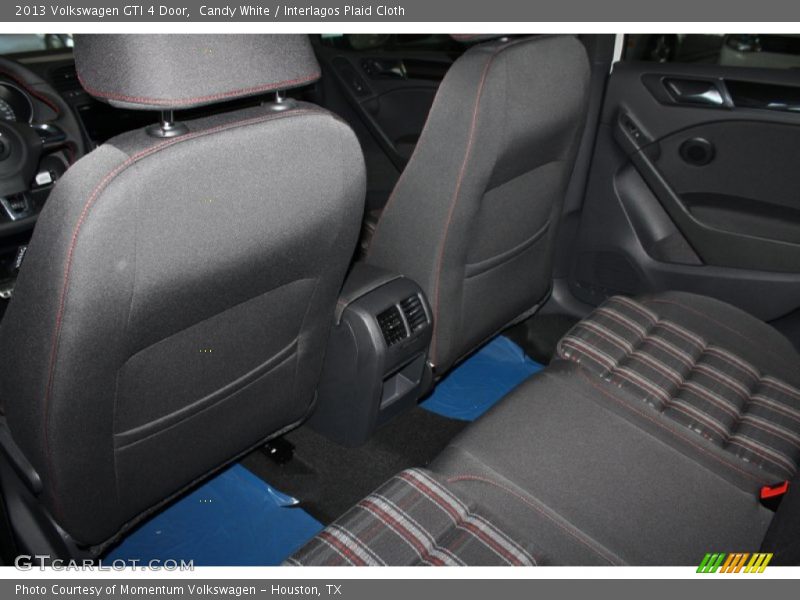 Candy White / Interlagos Plaid Cloth 2013 Volkswagen GTI 4 Door