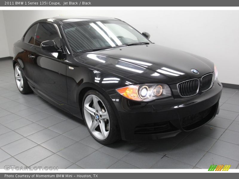 Jet Black / Black 2011 BMW 1 Series 135i Coupe