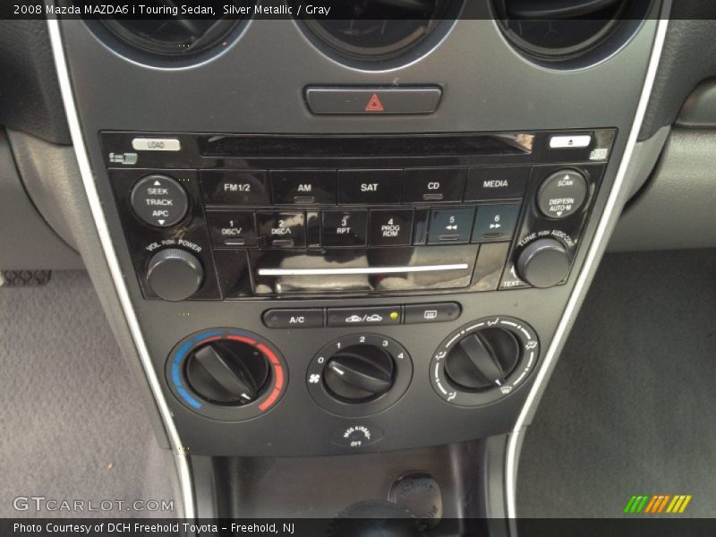 Silver Metallic / Gray 2008 Mazda MAZDA6 i Touring Sedan