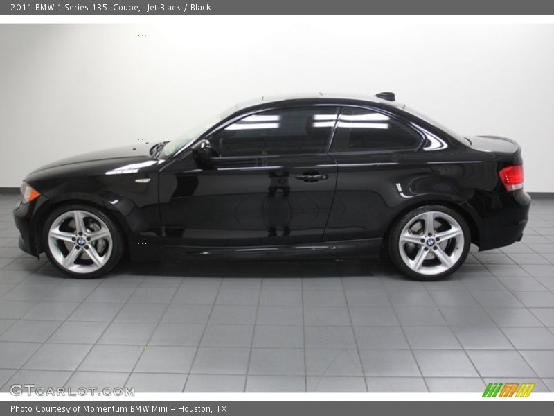 Jet Black / Black 2011 BMW 1 Series 135i Coupe