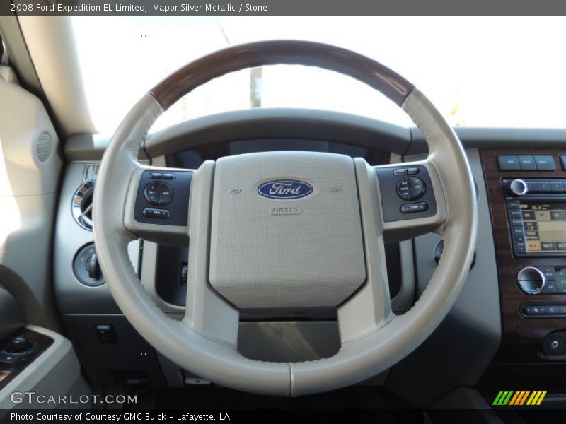 Vapor Silver Metallic / Stone 2008 Ford Expedition EL Limited