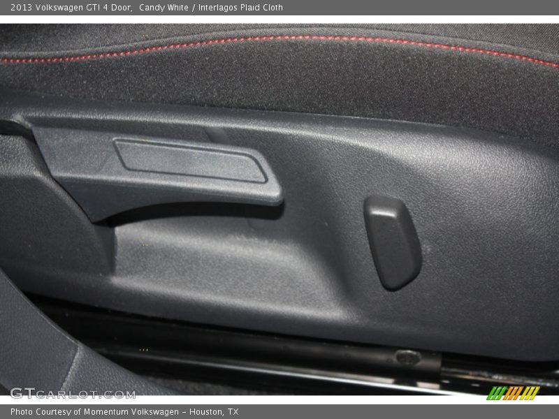 Candy White / Interlagos Plaid Cloth 2013 Volkswagen GTI 4 Door