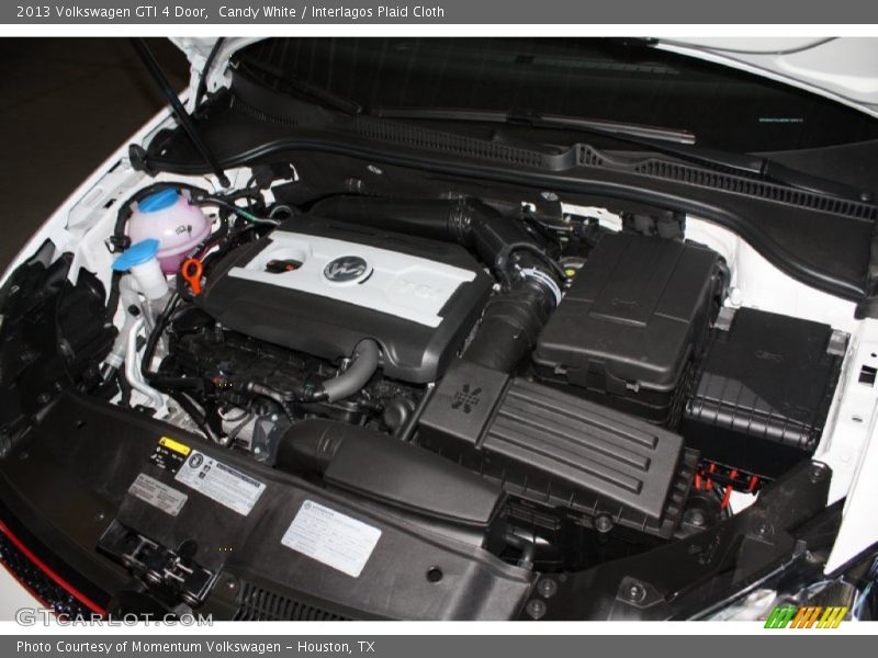 Candy White / Interlagos Plaid Cloth 2013 Volkswagen GTI 4 Door