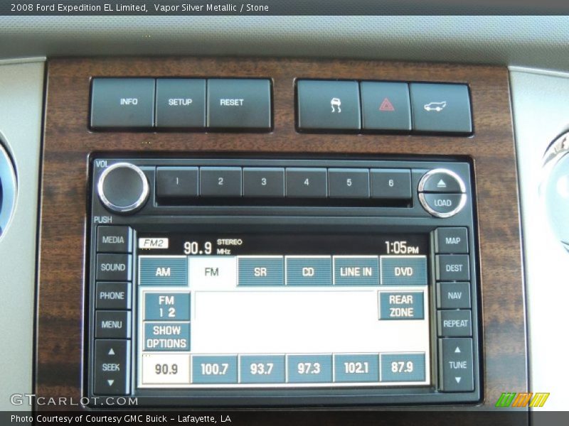 Vapor Silver Metallic / Stone 2008 Ford Expedition EL Limited