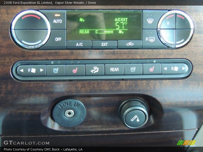 Vapor Silver Metallic / Stone 2008 Ford Expedition EL Limited