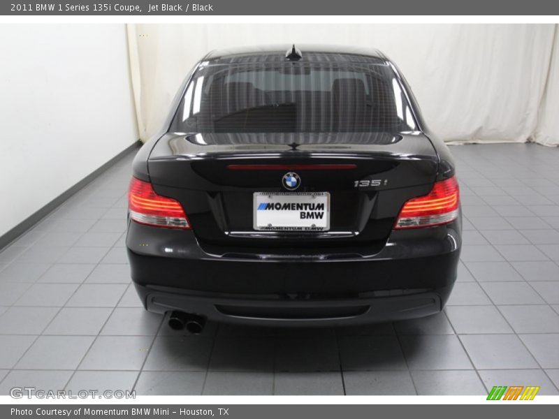Jet Black / Black 2011 BMW 1 Series 135i Coupe