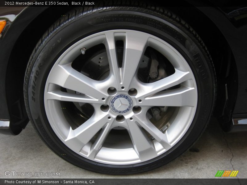 Black / Black 2012 Mercedes-Benz E 350 Sedan