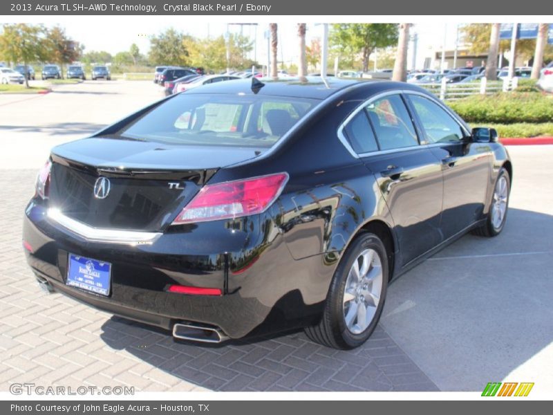Crystal Black Pearl / Ebony 2013 Acura TL SH-AWD Technology