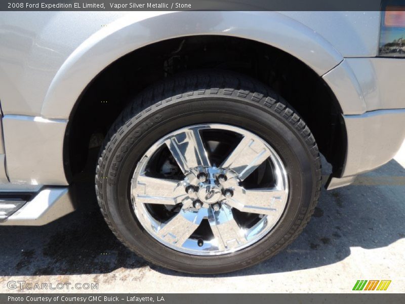 Vapor Silver Metallic / Stone 2008 Ford Expedition EL Limited