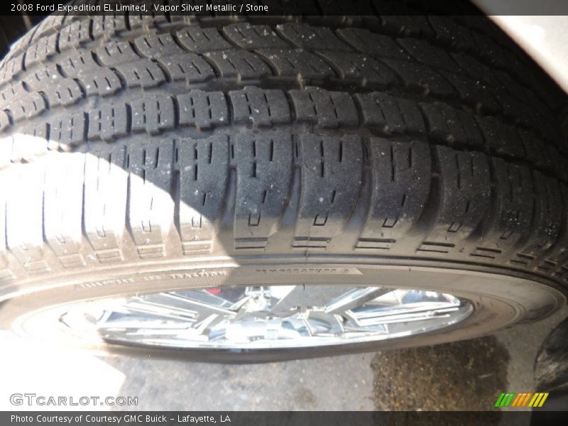 Vapor Silver Metallic / Stone 2008 Ford Expedition EL Limited
