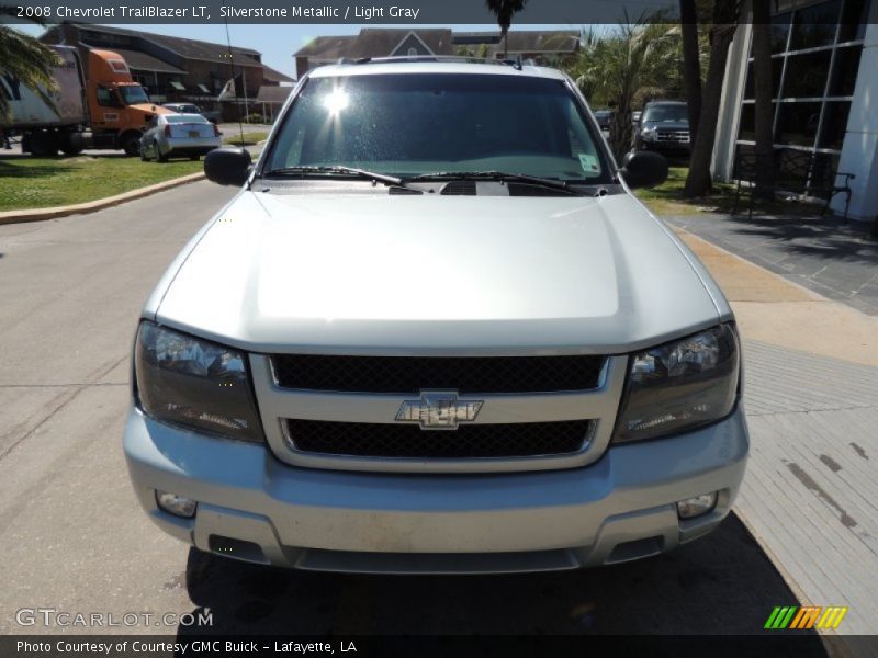 Silverstone Metallic / Light Gray 2008 Chevrolet TrailBlazer LT