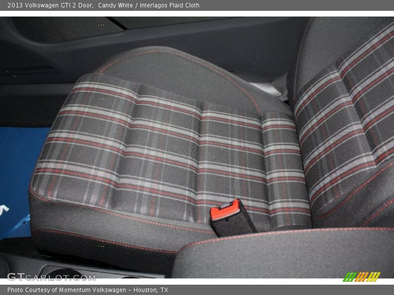 Candy White / Interlagos Plaid Cloth 2013 Volkswagen GTI 2 Door