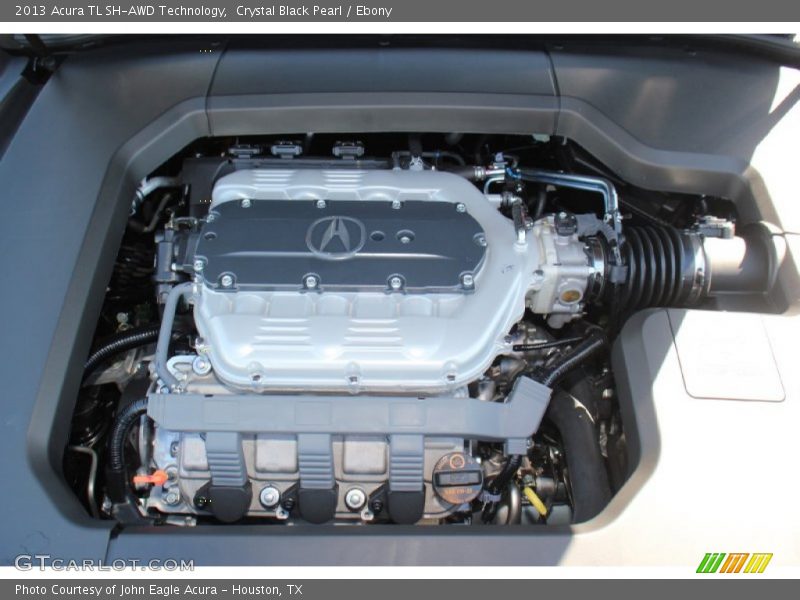 Crystal Black Pearl / Ebony 2013 Acura TL SH-AWD Technology
