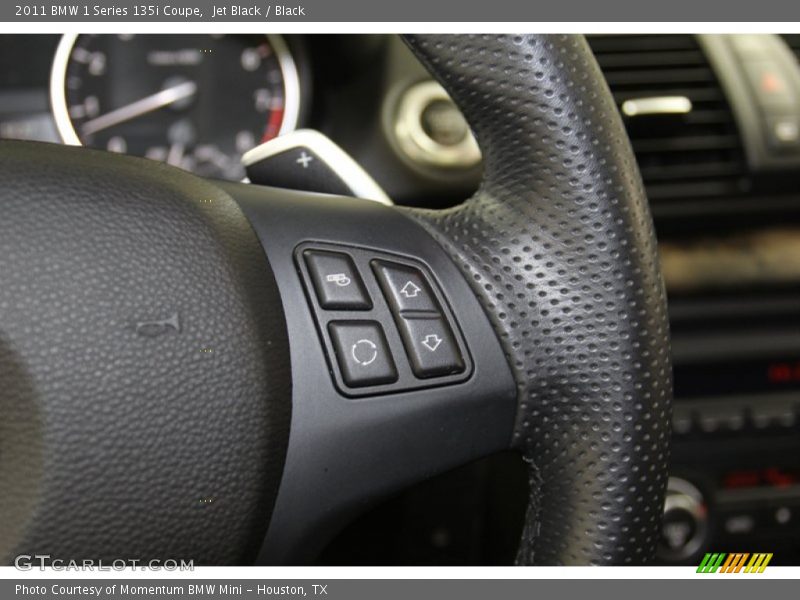 Jet Black / Black 2011 BMW 1 Series 135i Coupe