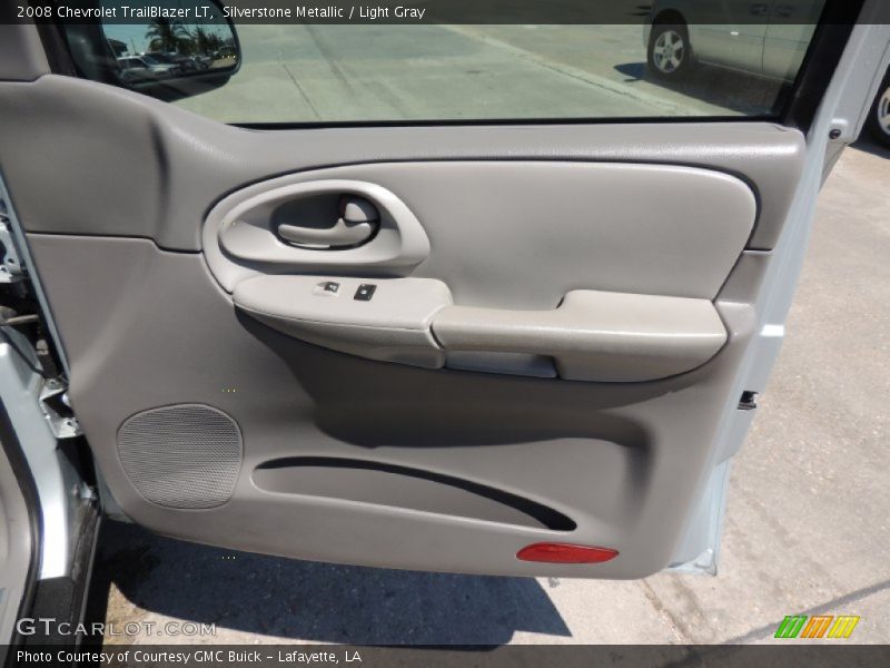 Silverstone Metallic / Light Gray 2008 Chevrolet TrailBlazer LT