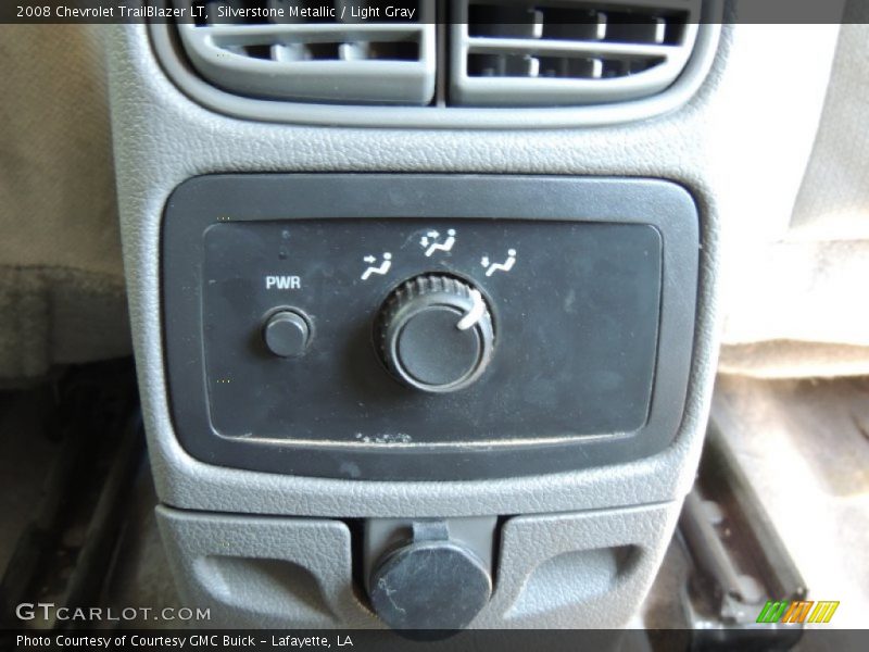 Silverstone Metallic / Light Gray 2008 Chevrolet TrailBlazer LT