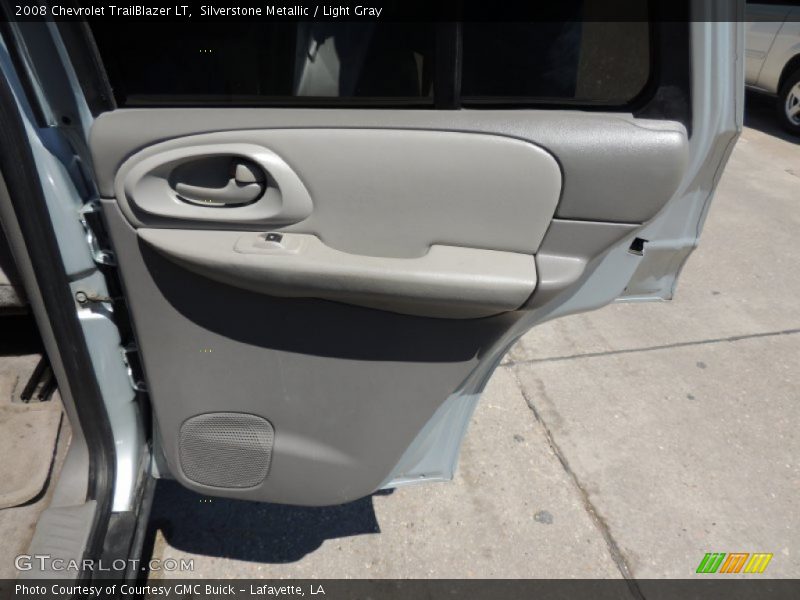 Silverstone Metallic / Light Gray 2008 Chevrolet TrailBlazer LT