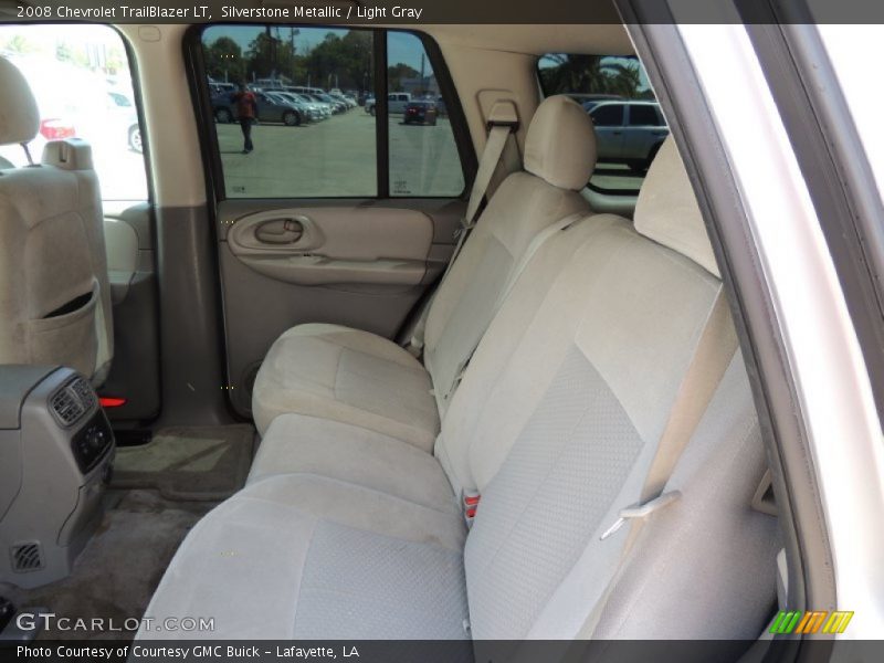Silverstone Metallic / Light Gray 2008 Chevrolet TrailBlazer LT