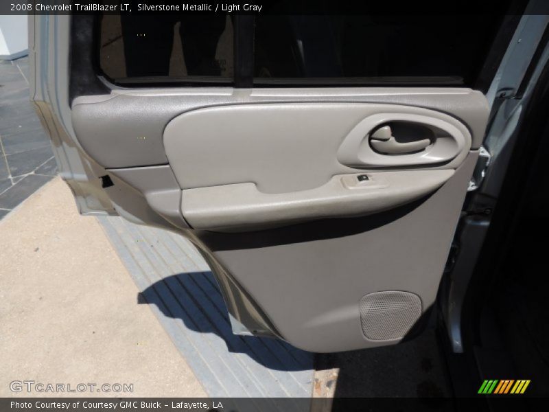 Silverstone Metallic / Light Gray 2008 Chevrolet TrailBlazer LT