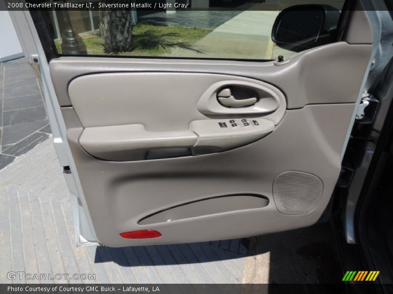 Silverstone Metallic / Light Gray 2008 Chevrolet TrailBlazer LT
