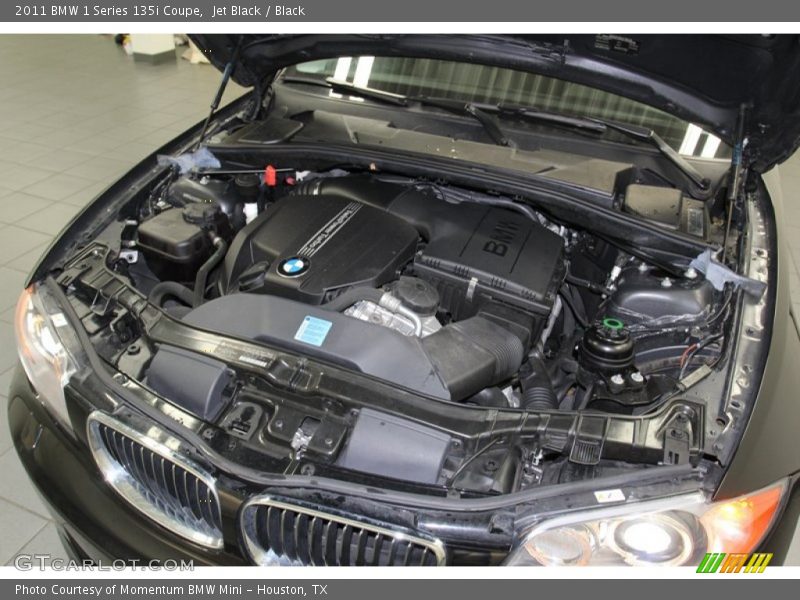 Jet Black / Black 2011 BMW 1 Series 135i Coupe