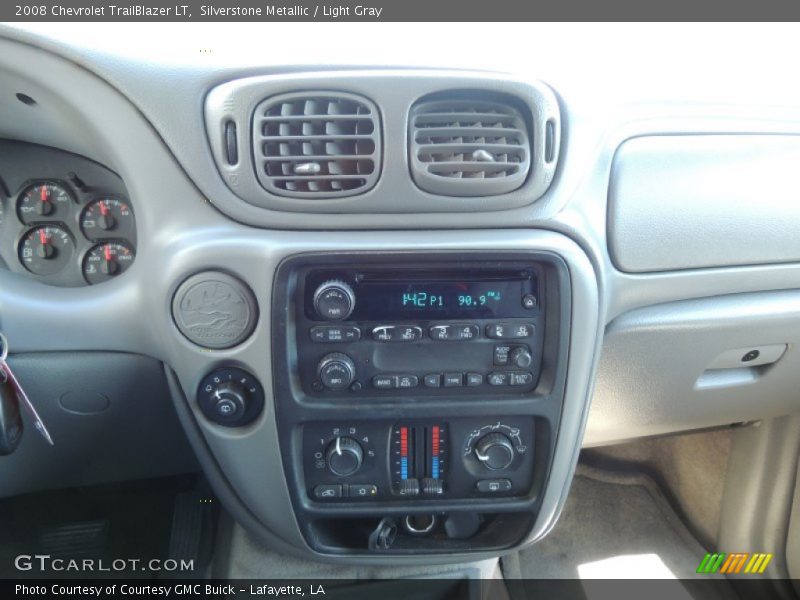 Silverstone Metallic / Light Gray 2008 Chevrolet TrailBlazer LT