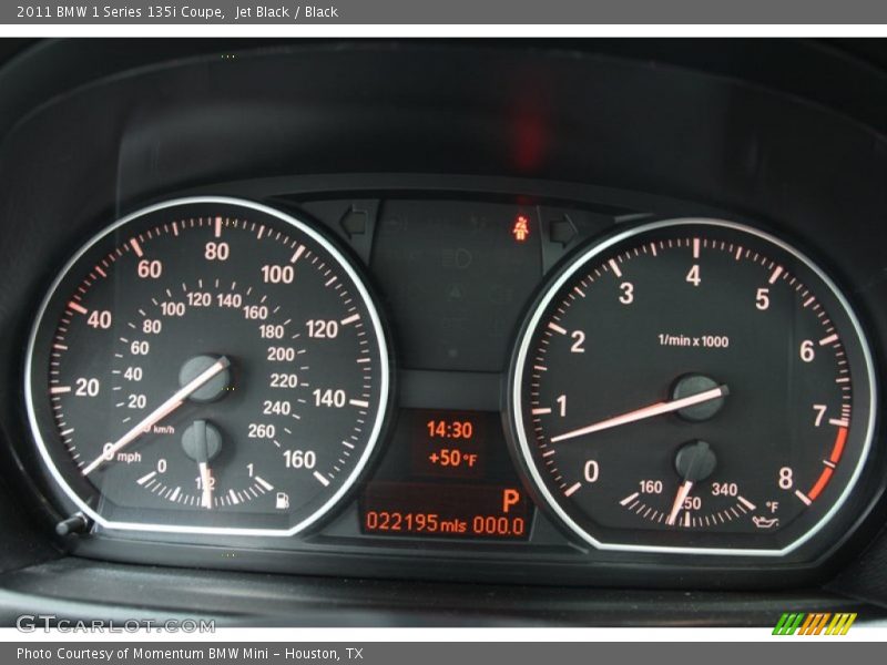 Jet Black / Black 2011 BMW 1 Series 135i Coupe