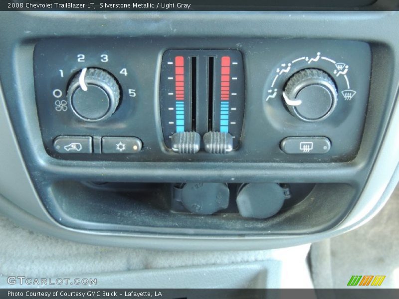 Silverstone Metallic / Light Gray 2008 Chevrolet TrailBlazer LT