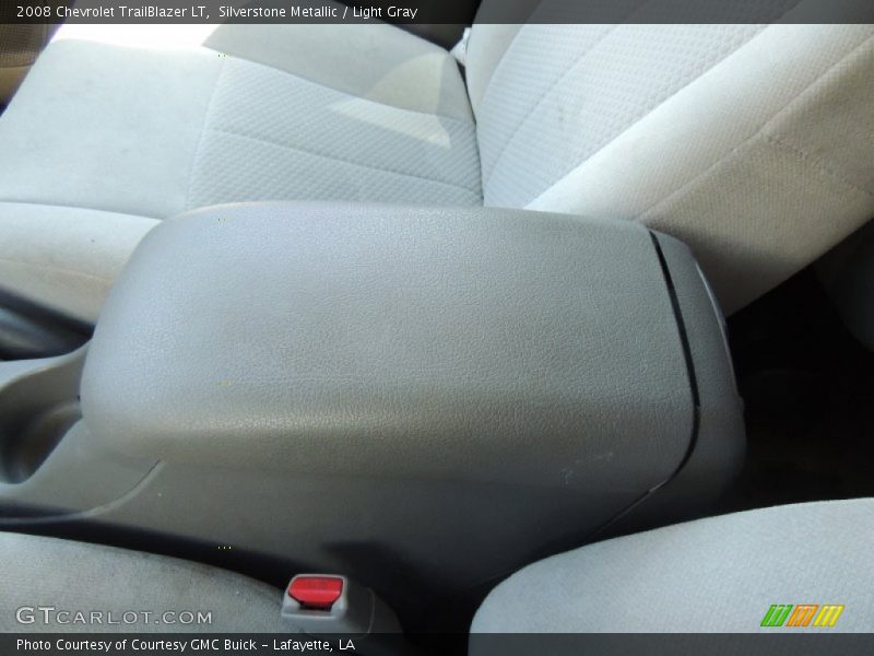 Silverstone Metallic / Light Gray 2008 Chevrolet TrailBlazer LT