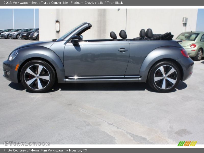  2013 Beetle Turbo Convertible Platinum Gray Metallic