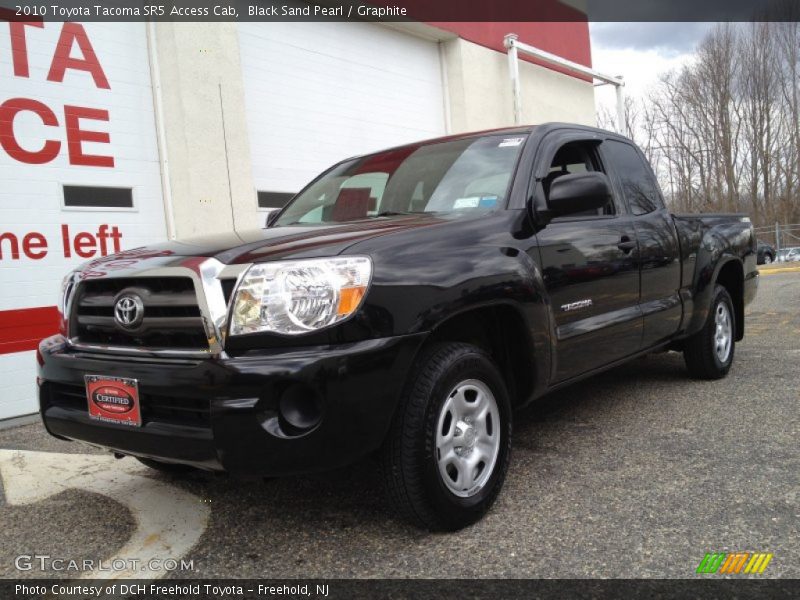 Black Sand Pearl / Graphite 2010 Toyota Tacoma SR5 Access Cab