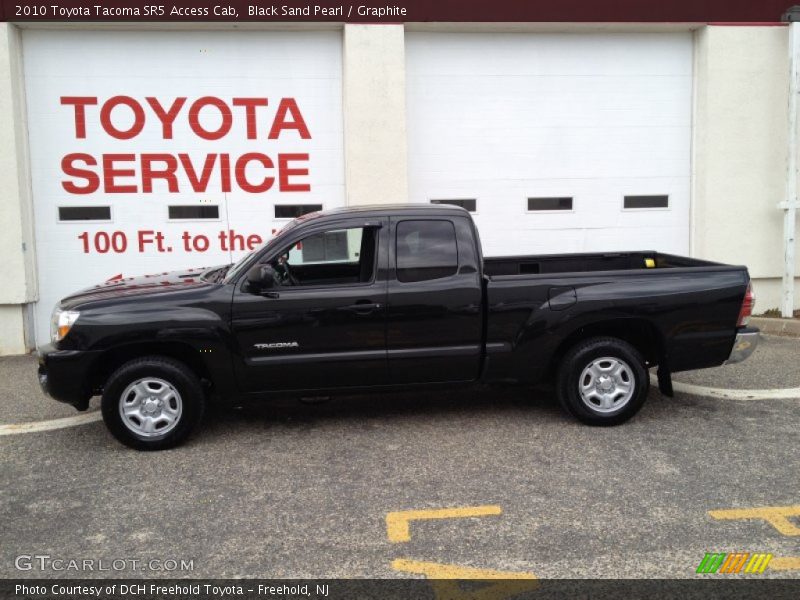 Black Sand Pearl / Graphite 2010 Toyota Tacoma SR5 Access Cab